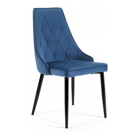Set 4 ks SJ054 židlí - modrá Akord