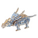 Woodcraft Dřevěné 3D puzzle Achelousaurus