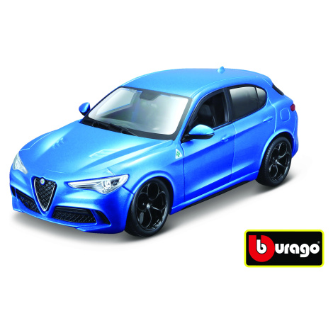 Bburago 1:24 Alfa Romeo Stelvio modrá 18-21086