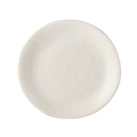 Made In Japan Mělký talíř s nepravidelným okrajem 25 cm bílý