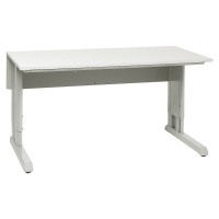 Treston Pracovní stůl CONCEPT, deska stolu ESD, ruční přestavování výšky, š x h 1800 x 750 mm
