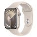 Apple Watch Series 9 45mm Hvězdně bílý hliník s hvězdně bílým sportovním řemínkem M/L