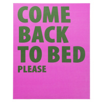 KARE Design Zarámovaný obraz Come Back To Bed 40x50cm