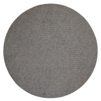 Vopi koberce AKCE: 100x100 (průměr) kruh cm Kusový koberec Quick step béžový kruh - 100x100 (prů