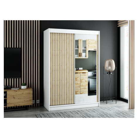 Skříň s posuvnými dveřmi Lamelo 2 150 - Abiks Meble