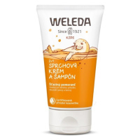 WELEDA 2v1 sprchový krém a šampon Šťastný pomeranč 150ml