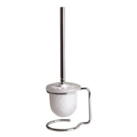 SAPHO XR302 X-RoundE WC štětka stojanová, stříbrná