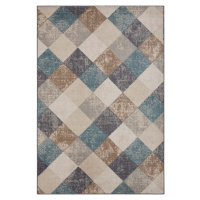 Modro-béžový koberec 280x200 cm Terrain - Hanse Home
