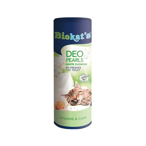 Biokat´s Deo Pearls deodorant do kočičí toalety s vůní bílých květů 700 g Biokat's