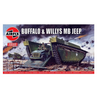 Classic Kit VINTAGE military A02302V - Buffalo Willys MB Jeep (1:76)