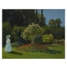 Obrazová reprodukce Jeanne Marie Lecadre in the Garden (1866), Claude Monet, 40 × 30 cm