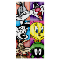 Dětská osuška Looney Tunes Trhlíci