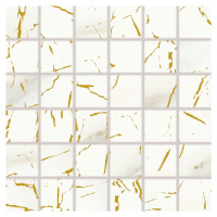 Mozaika Rako Cava zlatá 30x30 cm lesk WDM06831.1