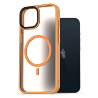 AlzaGuard Matte Case Compatible with MagSafe pro iPhone 13 žlutý