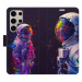 iSaprio Flip pouzdro Neon Astronaut 02 pro Samsung Galaxy S24 Ultra