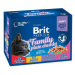 Kapsička Brit Premium Cat Family Plate v omáčce Multi 1200g (12x100g)