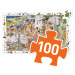 Puzzle - Opevněný hrad - 100 ks