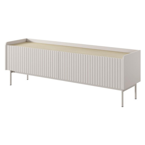 TV stolek Level RTV D 153 2d Beige/ dub Scandi BAUMAX