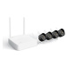 Tenda K4W-3TC Video Security Kit 2K camera 3MP, Wi-Fi, IP66, Android, iOS, Color night vision + 