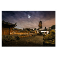 Fotografie Ganzhou Confucious'Templea, qiye赣州柒爺, 40 × 26.7 cm