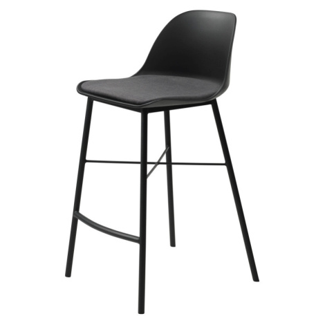 Furniria Designová barová židle Jeffery černá