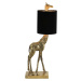 Stolní lampa v černo-bronzové barvě (výška 61 cm) Giraffe – Light & Living