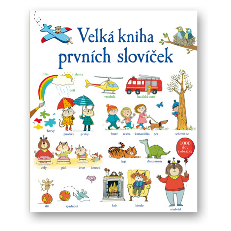 Velká kniha prvních slovíček  Mairi Mackinnon, Kate Hindley