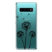 iSaprio Three Dandelions - black pro Samsung Galaxy S10