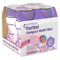 Fortini Compact MF s příchutí jahodovou por.sol.4x125ml