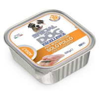 Monge SPECIAL DOG EXCELLENCE pate MONOPROTEIN čistě kuřecí 300g grain free vaničk