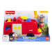 Fisher price little people hasičský vůz cz/sk, mattel gxr77