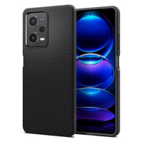 Kryt Spigen Liquid Air, black - Xiaomi Redmi Note 12 Pro 5G/POCO X5 Pro 5G (ACS05788)