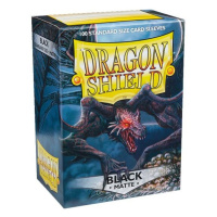 Dragon Shield Standard Sleeves - Matte Black (100 sleevů)