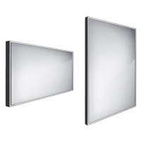 Zrcadlo bez vypínače Nimco 120x70 cm černá ZPC 13006-90