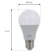 LUUMR LUUMR Smart LED E27 9W matná RGBW CCT ZigBee Tuya Philips Hue