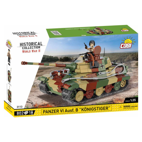 Cobi 3113 německý tank panzer vi ausf. b königstiger