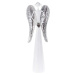 Kovová soška anděla s LED světlem Dakls, výška 49 cm