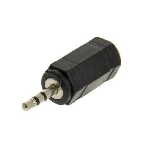 OEM Audio 3.5mm JACK (M) --> 2.5mm JACK (F) černá