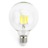 B.V. LED Žárovka FILAMENT G95 E27/4W/230V 6500K