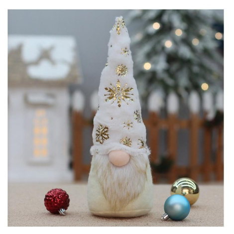 Bílý vánoční trpaslík