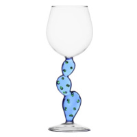 Pohár na víno kaktus modrý - Ichendorf