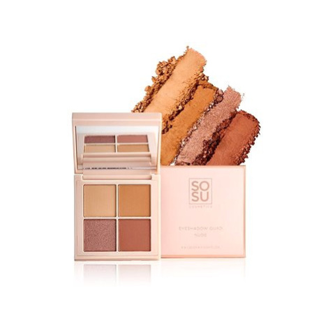 SOSU Cosmetics Nude Eyeshadow Quad