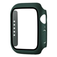 Ochranný polykarbonátový kryt COTEetCI s ochranou displeje pro Apple Watch 45 mm, zelená