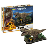 3D Puzzle Jurský svět - T-Rex, 45 dílků