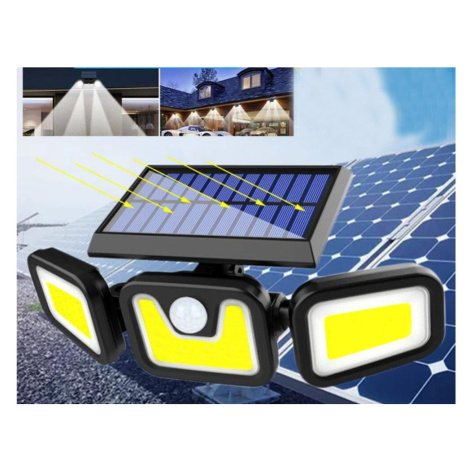 Solární lampa 103 COB LED se senzorem pohybu