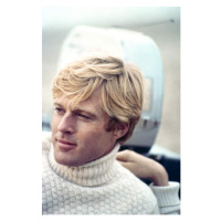 Fotografie On The Set, Robert Redford, The Way We Were 1973 Directed By Sydney Pollack, (26.7 x 