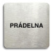 Accept Piktogram "prádelna" (80 × 80 mm) (stříbrná tabulka - černý tisk bez rámečku)