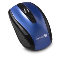 CONNECT IT Bezdrátová optická myš, modrá