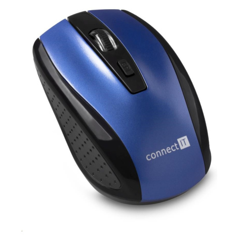 CONNECT IT Bezdrátová optická myš, modrá