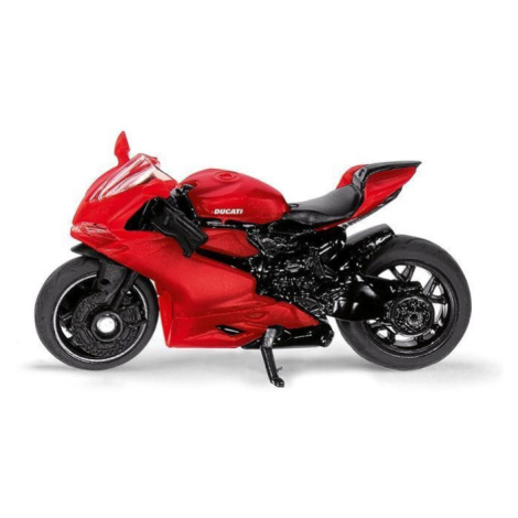 Siku Motorka červená Ducati Panigale 1299 model kov 1385